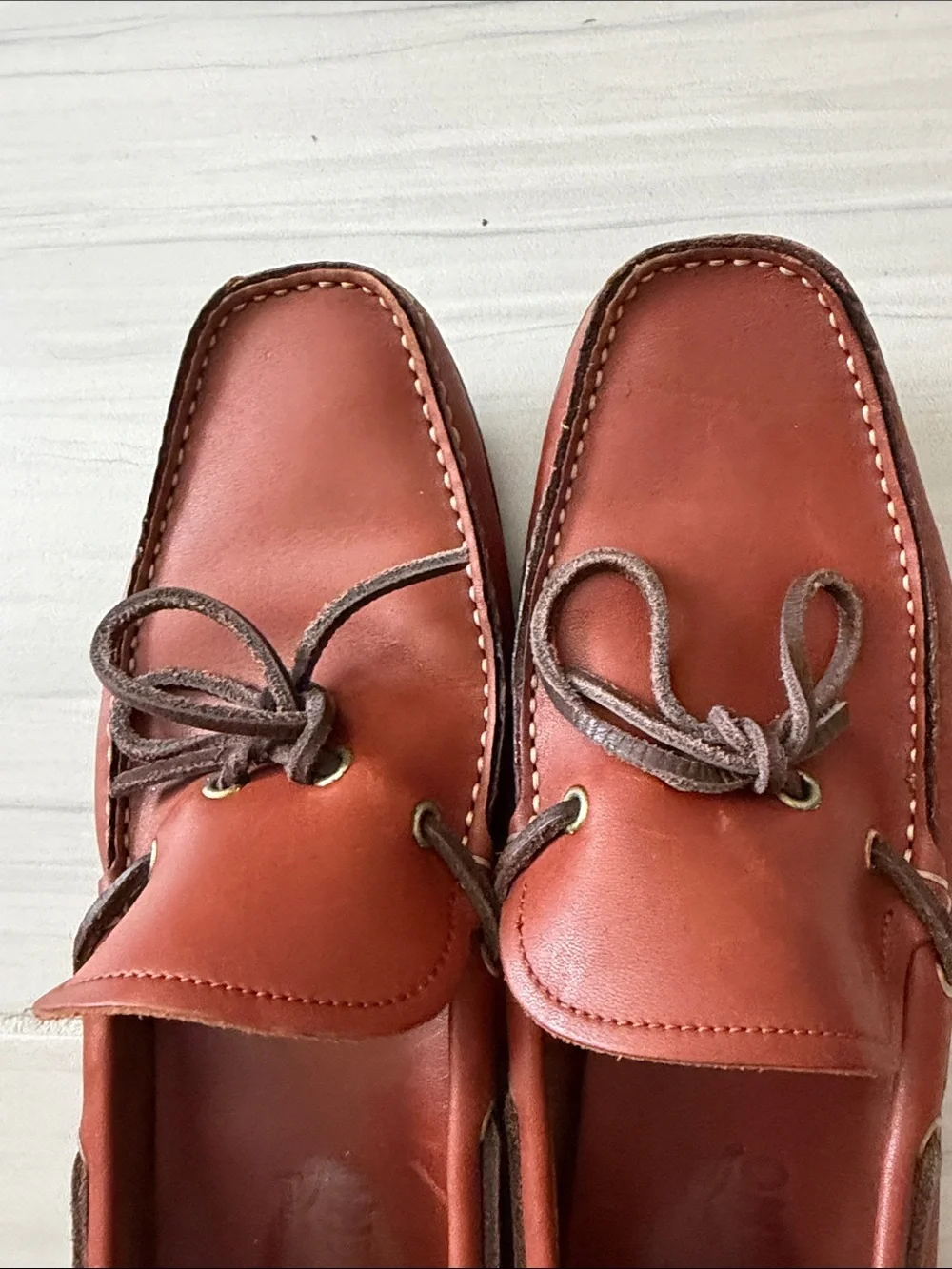Salvatore Ferragamo Leather Boat Shoes